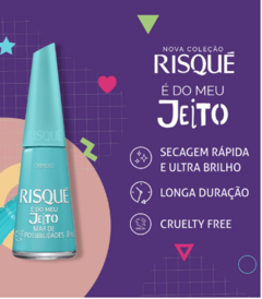 ESMALTE RISQUE E DO MEU JEITO MAR POSSIBILIDADES 8ML