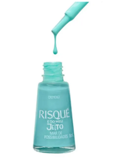 Imagem do ESMALTE RISQUE E DO MEU JEITO MAR POSSIBILIDADES 8ML