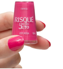 ESMALTE RISQUE E DO MEU JEITO ESTI.ROSA 8ML - loja online