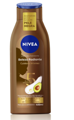 NIVEA Hidratante Desodorante Beleza Radiante Cuidado Intenso 400m
