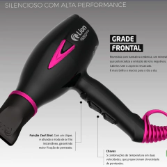SECADOR AERO PRO 2150 PINK - Bazar do Cabeleireiro | Produtos de Perfumaria para uso profissional e domestico. Melhor loja de perfumaria de Recife e Regiao metropolitana