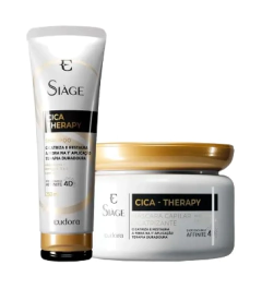 KIT SIAGE SHAMPOO E MASCARA CICA-THERAPY 250ML na internet