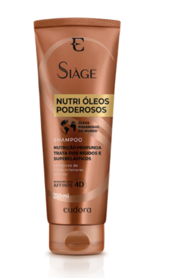 SHAMPOO SIAGE NUTRI OLEOS PODEROSOS 250ML 