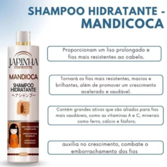 SHAMPOO JAPINHA MANDIOCA HIDRATANTE 300ML