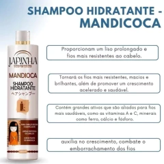 SHAMPOO JAPINHA MANDIOCA HIDRATANTE 300ML