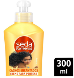 Creme para Pentear Seda Juntinhos Cachos Encantados 300 ml