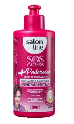 Creme Para Pentear 300ml Sos Cachos + Poderosos - Salon Line