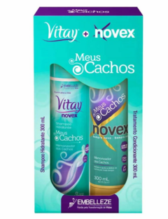 KIT VITAY SHAMPOO E CONDICIONADOR MEUS CACHOS 300ML