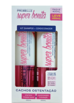 KIT SUPER BONITA SHAMPOO E CONDICIONADOR CACHOS OSTENTACAO na internet