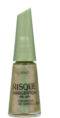 ESMALTE RISQUE BRIDGERTON UMA ABELHA CONTOU 