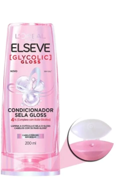 CONDICIONADOR ELSEVE GLYCOLIC GLOSS 200ML