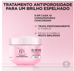 CREME TRATAMENTO ELSEVE GLYCOLIC GLOSS 300G
