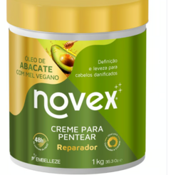 CREME PARA PENTEAR NOVEX OLEO ABACATE E MEL VEGANO 1KG - comprar online