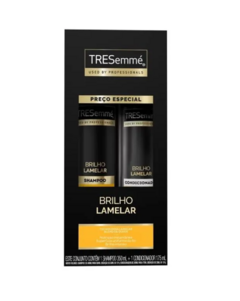 KIT TRESEMME SHAMPOO E CONDICIONADOR BRILHO LAMELAR 350/175ML 