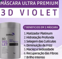MASCARA PAIOLLA 3D VIOLET 1KG na internet