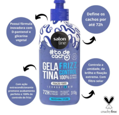 GELATINA SALON LINE TODECACHO FRIZZ CONTROL 310G - comprar online