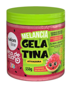 GELATINA ATIVADORA SALON LINE KIDS MELANCIA 550G 