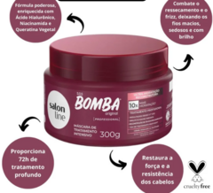 MASCARA SALON LINE S.O.S BOMBA ULTRA-HIDRATACAO 300G - comprar online