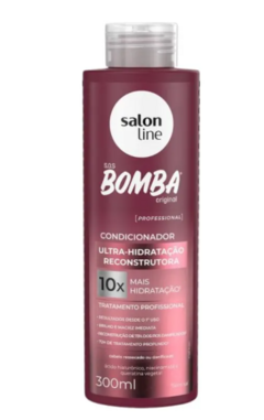 CONDICIONADOR SALON LINE S.O.S BOMBA ULTRA-HIDRATACAO 300ML 