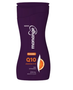 LOCAO HIDRATANTE PELE EXTRA SECA Q10 MONANGE 200ML  
