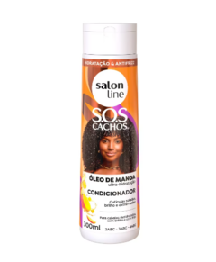 CONDICIONADOR SALON LINE S.O.S CACHOS OLEO DE MANGA 300ML  