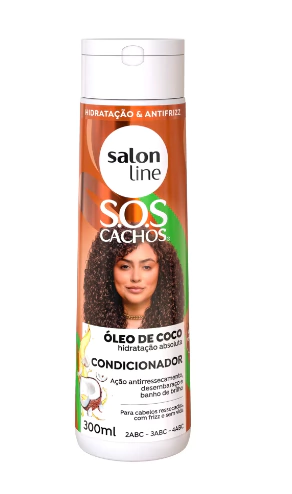 CONDICIONADOR SALON LINE COCO S.O.S CACHOS 300ML 