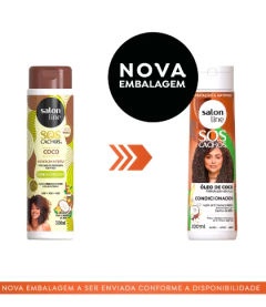 CONDICIONADOR SALON LINE COCO S.O.S CACHOS 300ML 
