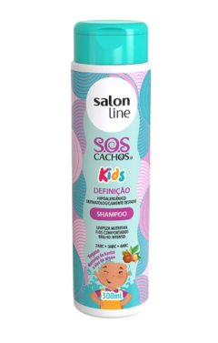 SHAMPOO SALON LINE S.O.S KIDS DEFINIÇÃO 300ML 