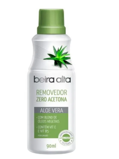 REMOVEDOR DE ESMALTE ALOE VERA BEIRA ALTA 90ML 