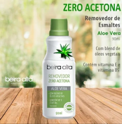 REMOVEDOR DE ESMALTE ALOE VERA BEIRA ALTA 90ML 