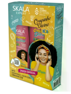 KIT SKALA CRESPINHO DIVINO SHAMPOO 325ML+COND 325ML