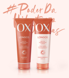 KIT OX SHAMPOO E CONDICIONADOR LONGOS 375/170ML - comprar online