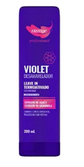 LEAVE IN VIZZAGE VIOLET DESAMARELADOR 200ML 