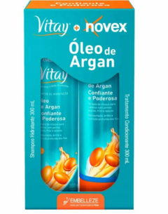 KIT VITAY SHAMPOO E CONDICIONADOR OLEO DE ARGAN