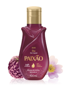 OLEO PAIXAO PARA BANHO FRAMBOESA NEGRA 100ML 
