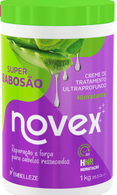 CREME HIDRATACAO NOVEX SUPER BABOSAO 1KG