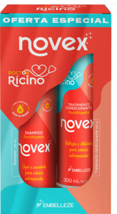 KIT NOVEX SHAMPOO E CONDICIONADOR  DOCTOR RICINO