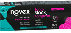 RECARGA DE HIDRATACAO NOVEX SANTO BLACK 80G 