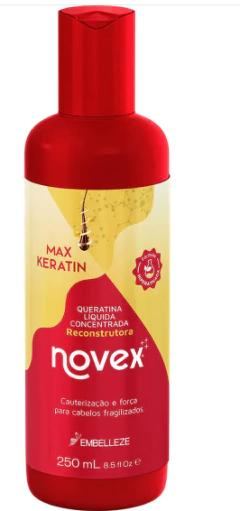 QUERATINA LIQUIDA NOVEX MAX KERATIN 250ML UN