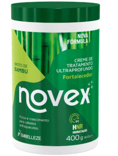 CREME HIDRATACAO NOVEX BROTO DE BAMBU 400G