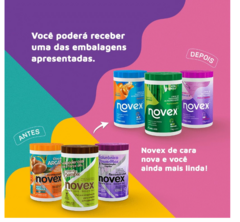 CREME HIDRATACAO NOVEX BROTO DE BAMBU 400G - comprar online