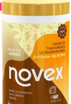 CREME HIDR NOVEX 400G AGUA DE ARROZ