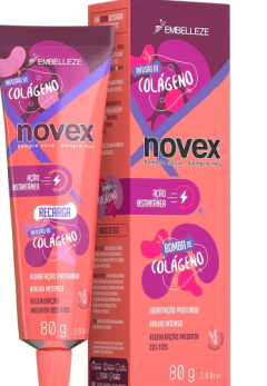 Máscara de Hidratação Novex Recarga Infusão de Colágeno 80g