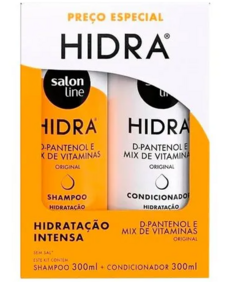 KIT SALON LINE SHAMPOO E CONDICIONADOR HIDRA ORIGINAL 300ML