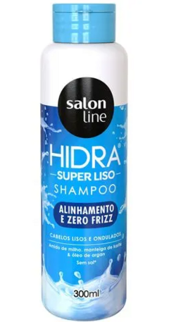 KIT SALON LINE SHAMPOO E CONDICIONADOR HIDRA SUPER LISO 300ML - loja online