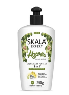 CREME PARA PENTEAR SKALA BOMBA DE ABACATE 250G