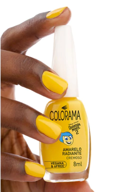 ESMALTE COLORAMA NU AMARELO RADIANTE 8M - comprar online