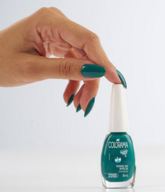 ESMALTE COLORAMA COLECAO DIVERTIDAMENTE VERDE INVEJA 8ML