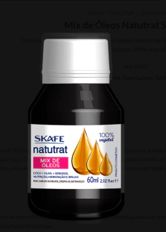 OLEO MIX DE OLEOS NATURAL NATUTRAT 60 ML - comprar online