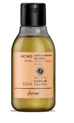 OLEO DE RICINO PURO FARMAX 60ML